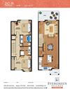 Evergreen at Delta Ridge Apartments 2x2 TH Floor Plan